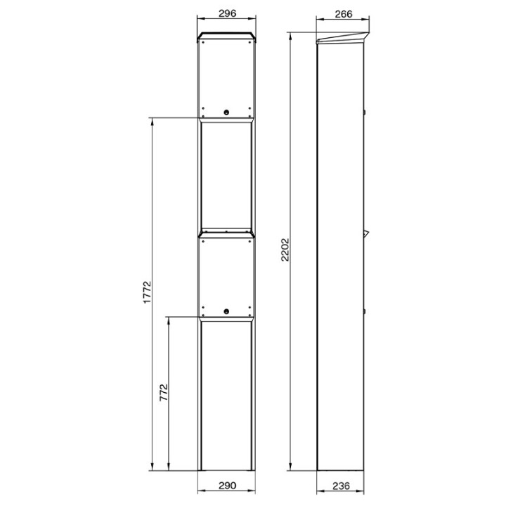 Terminal Magnetic ML pour acès mixte VL/PL | Diferbat
