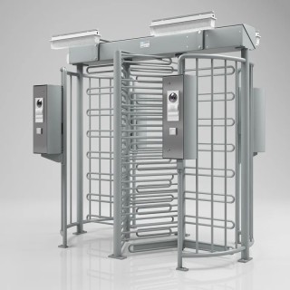 Tambour de sécurité double pour accès piétons | Diferbat