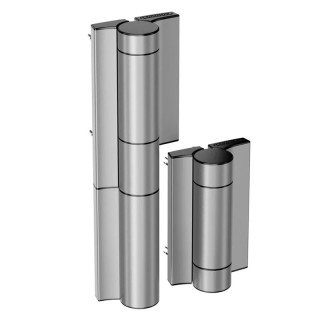 Charnière Locinox avec ferme-portail 180° intégré | Diferbat