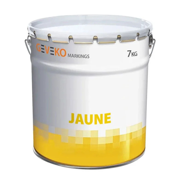 Pot de peinture routière jaune | Diferbat