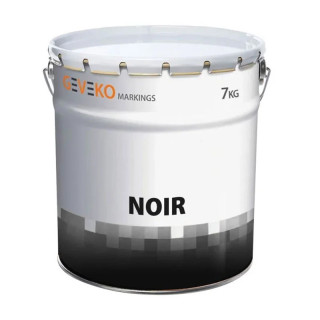 Pot de peinture routière noire | Diferbat