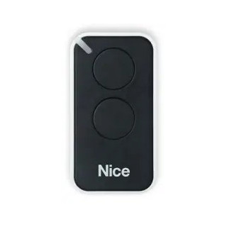Émetteur NICE INTI noir à 2 canaux | Diferbat, distributeur français