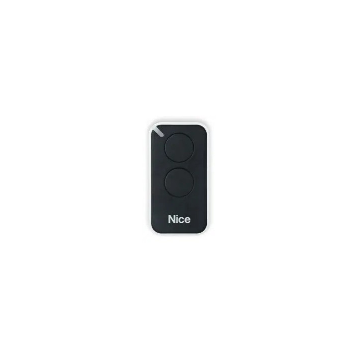 Émetteur NICE INTI noir à 2 canaux | Diferbat, distributeur français