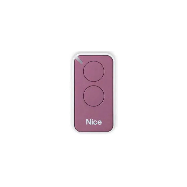 Émetteur NICE INTI lilas à 2 canaux | Diferbat, distributeur français