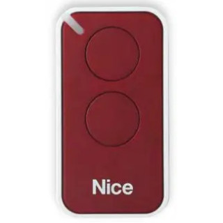 Émetteur NICE INTI rouge à 2 canaux | Diferbat, distributeur français