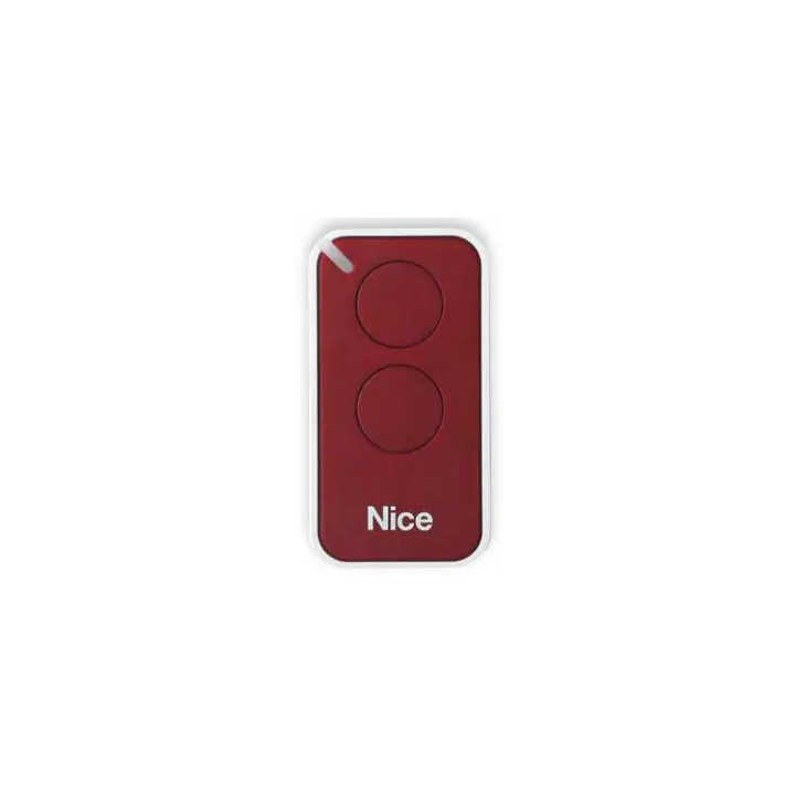 Émetteur NICE INTI rouge à 2 canaux | Diferbat, distributeur français